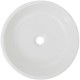 Lavabo rond céramique blanc 42 x 12 cm 