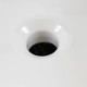 Lave main totem carré avec porte serviette - céramique blanc - 40x85 cm - alto 