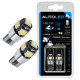 Pack p32 4 ampoules à leds - w5w (t10) 5 leds canbus+navette c5w 42mm canbus autoled® 