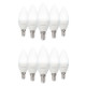 Lot de 10 ampoules led e14 5 watt (eq. 40 watt)