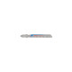 5 lames de scie sauteuse HSS - Lu. 50 mm pas 2 mm - coupe parallèle pour métaux non-ferreux - LEMAN - 7104.05