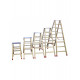 Marchepied double en bois- 4 marches - balmay bois 