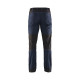 Pantalon maintenance stretch coloris  14041800 Marine-Foncé-Noir