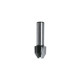 Mèche affleureuse combinée 30° HM - Diam 12 mm - L.U. 13 mm - Q. 6 mm - LEMAN - 4656.730.00