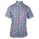 Caterpillar c2611086 webster - chemise à carreaux à manches courtes - homme - Taille au choix
