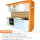 Cuisineandcie - meuble haut de cuisine eco blanc brillant 2 portes l 80 cm 