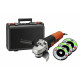 Meuleuse d'angle 115 mm kg911kac3 black & decker - 900w  - 3 disques offerts + mallette