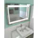 Miroir salle de bain LED auto-éclairant 100x70x4.5cm - CHRONOS Aurlane - MIR013