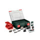 Perceuse-visseuse sans fil 18v bs18 - metabo -avec 2 batteries 18v 2,0 ah - chargeur et coffret d'accessoires - 602207710 