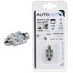 Pack p39 4 ampoules led / t10 (w5w) + navette c5w 36mm autoled® 