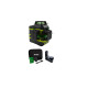 Niveau 3D ACTION GREEN - METRICA - avec support mural - 61438 