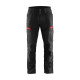 Pantalon maintenance stretch coloris  14041800 Noir-Rouge