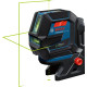 Laser points et lignes GCL 2-50 G Professional - BOSCH - avec piles et sacoche - 0601066M00 
