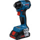 Visseuse à chocs GDR 18V-220 C - BOSCH - avec 2 Batteries 18V 5.0 AH - chargeur - L-Boxx - 06019L6001 