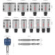 Coffret de scies trépans PRO Multi Material PC Plus - BOSCH - 2608594426 