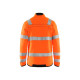 Veste micropolaire haute-visibilité coloris  49411010 orange fluo