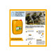 Pack nettoyage et protection sol sika - sikagard-127 stop 5l - sikagard-210 protecteur sol mat 5l 