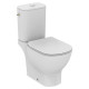 Pack cuvette WC au sol Tési technologie AquaBlade® + abattant frein de chute Ideal Standard T033601
