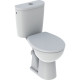 Pack WC au sol à fond creux Bastia Rimfree GEBERIT - 501.689.00.1
