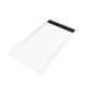 Pack receveur acrylique blanc 140x80 et grille décor aluminium - pack whitness ii - Couleur de grille au choix 