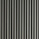 Panneau mural acoustique tasseaux bois 250 x 30 x 2 cm - lamelles placage gris fond noir - 0,75m² 