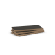 Panneau isolant en laine de roche Rockglace largeur 60 cm longueur 1,35 m 