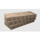 Panneau isolant semi-rigide en laine de roche Mb Rock de Rockwool (palette) - Epaisseur et largeur au choix