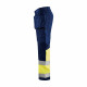Pantalon artisan poches flottantes haute visibilité blaklader +stretch - Couleur au choix 