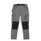 Pantalon de travail avec poches genouillères tech performance diadora - Couleur et taille au choix Gris