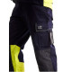 Pantalon multi-normes Marine/Jaune fluo Blaklader 14781514 - Taille au choix  