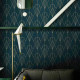 Papier peint art déco Cobalt - DECOCOBALT++