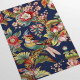 Papier peint chinois en bleu avec des oiseaux - CHINOISERIE++ 