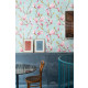 Papier peint de fleurs de magnolia bleu - MAGNOLIA BLUE