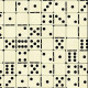 Papier peint domonis blanc/noir - DOMINO++ 