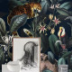 Papier peint Jungle tropicale sombre et sauvage - DARK JAGUAR++