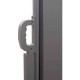 Paravent rétractable 1,4x3m anthracite 