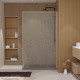 Paroi de douche 120 x 200 HINATA - Style Japandi courbes douces Aurlane - FAC1062