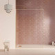 Paroi de douche 140x200cm - Verre anticalcaire - Encadrement Ultra-Fin - Finition Or Brossé - LEA Aurlane - FAC1125
