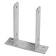 Pied de poteau en U type PBU - 121 - PBU121