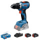 Perceuse-visseuse sans fil GSR 18V-65 - BOSCH - avec 2 batteries 4,0Ah - chargeur - L-BOXX - 06019N3207