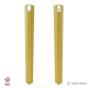 Lot de 2 pieds d'angle DECO-GEM pour table haute en acier Saphir, H.75 cm
