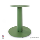 Pied central DECO-GEM pour table basse en acier à visser Zircon, H.71 cm Vert