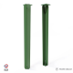 Lot de 2 pieds DECO-GEM pour table basse en acier Jaspe, H.86 cm Vert