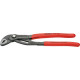 Pince multiprise à crémaillère Cobra®, tête polie, poignées à gaines en plastique antidérapantes, Long. : 125 mm