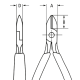 Pince coupante de côté KNIPEX Pour électromécanicien - 160 mm - 76 12 125 