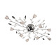 Plafonnier 10 ampoules cindy - Coloris au choix