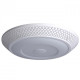 Plafonnier blanc techno 1 ampoule 10 cm