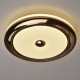 Plafonnier blanc techno 1 ampoule 8 cm 
