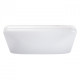 Plafonnier blanc techno 80 ampoules 10 cm