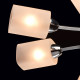 Plafonnier chromé megapolis 8 ampoules 16 cm 